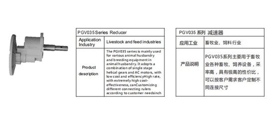 艾思捷定制款PGV035系列減速機--應(yīng)用在畜牧業(yè)、飼料行業(yè).jpg